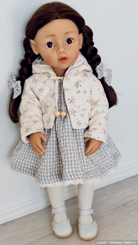 Прогулочный комплект для малышек little kidz 36 см (фото 8)