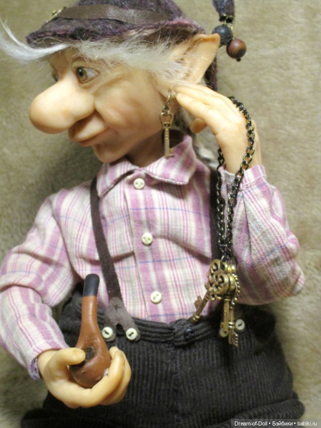 Эльф Хранитель ключей — Авторские куклы