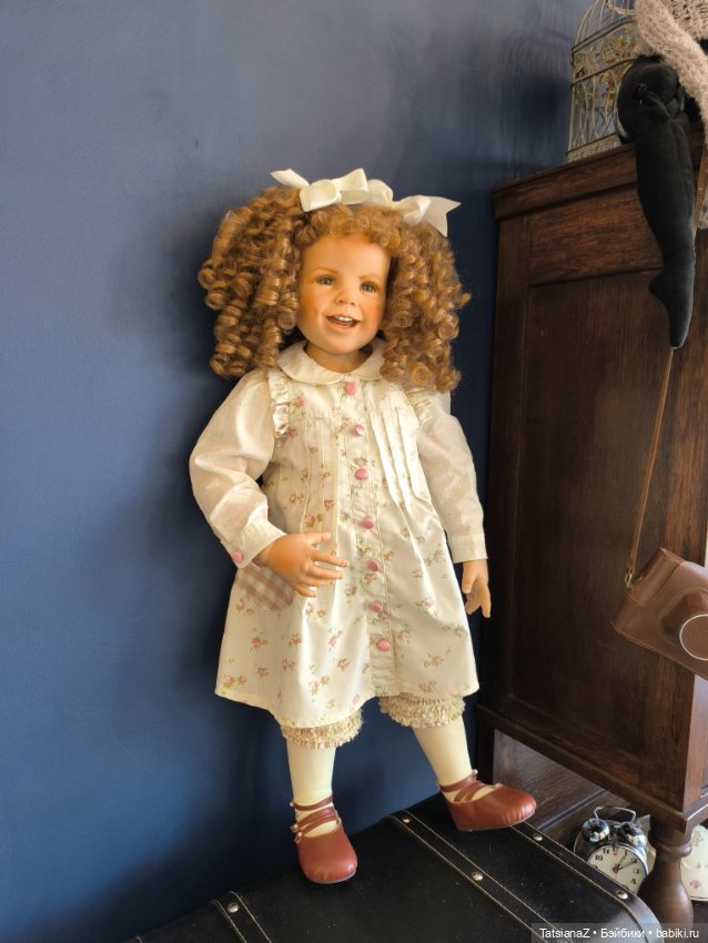 Улыбашка Дорли — Фарфоровые куклы (фото 4)