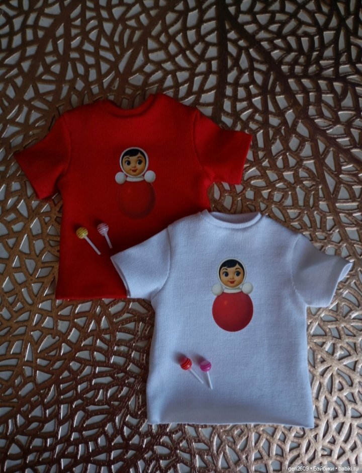 Футболки для Барби — Одежда для кукол (фото 2)