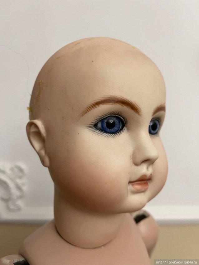 Красивая реплика антикварной куклы J Steiner фигура A