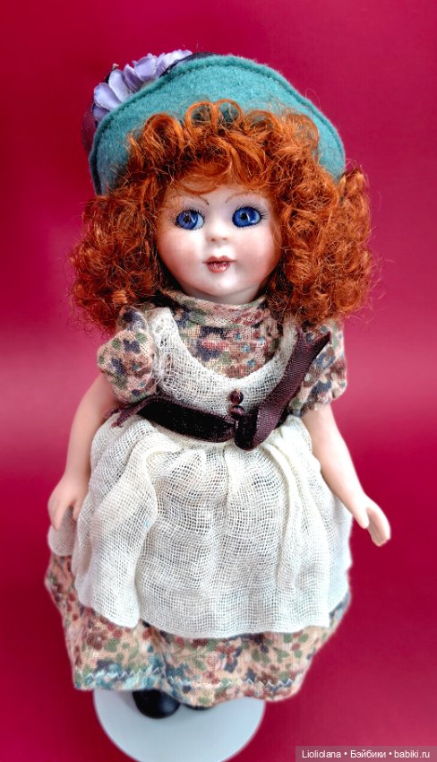 Фарфоровая кукла Печенька от Marilyn Selbee США OOAK (фото 3)