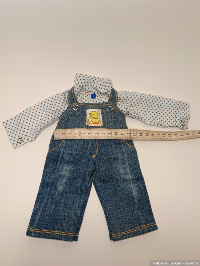 Джинсовый комбинезон для вихтеля и похожих (фото 2)