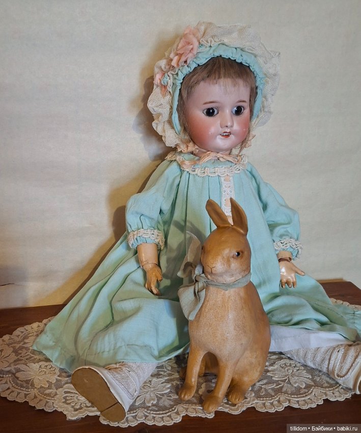 Заяц-бонбоньерка в антикварном стиле (фото 3)