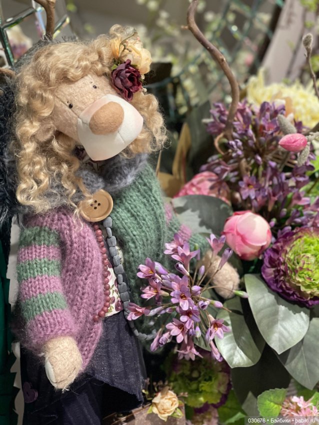 Плюшевое счастье Новая ООАК Мишуля Maya от Zwergnase