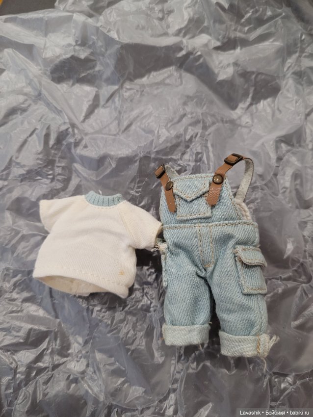 Одежда и парик для кукол об11 ob11 (фото 2)