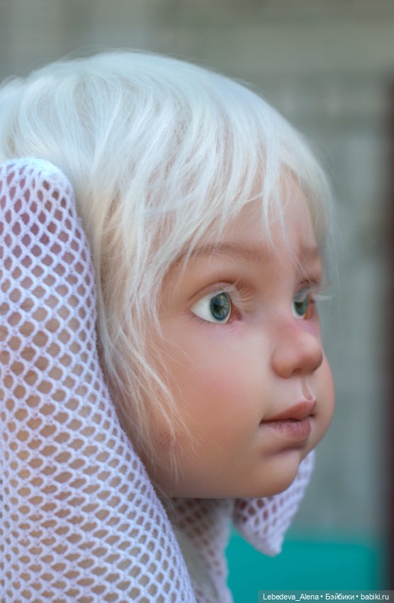 ООАК головушка мальчик на базе Дианы ИК (фото 5)