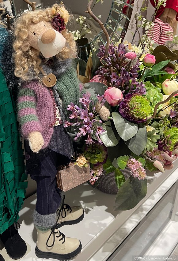 Плюшевое счастье Новая ООАК Мишуля Maya от Zwergnase (фото 2)