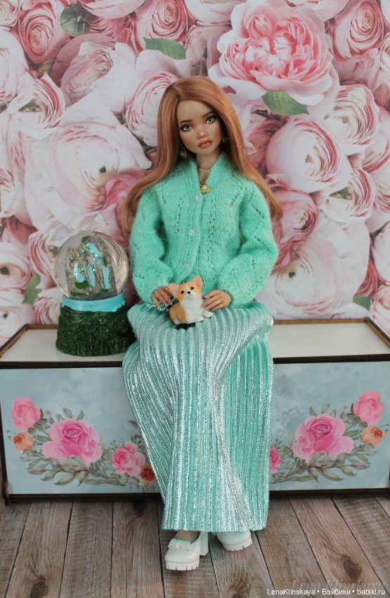 Кукла БЖД Resindolls 2 лица