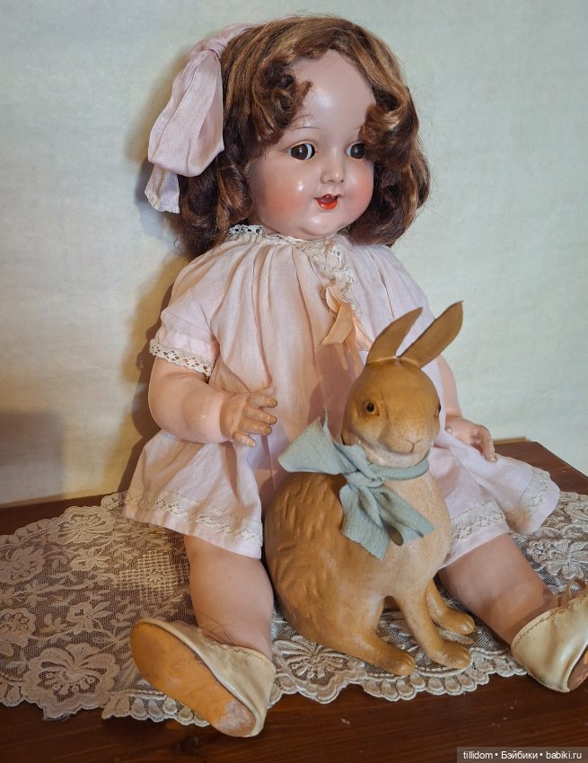 Заяц-бонбоньерка в антикварном стиле (фото 6)