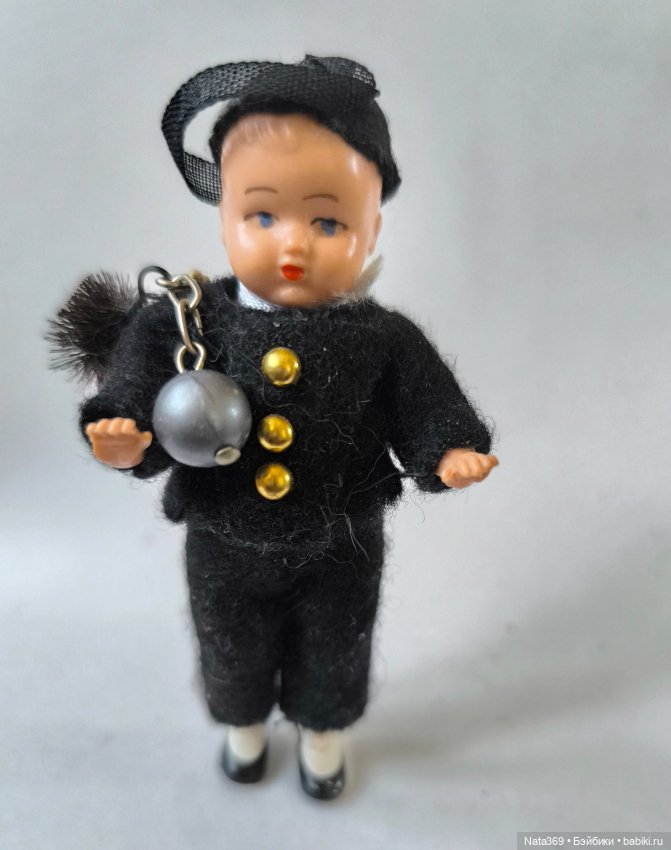 Пупсик ГДР трубочист — Винтажные куклы и игрушки детства