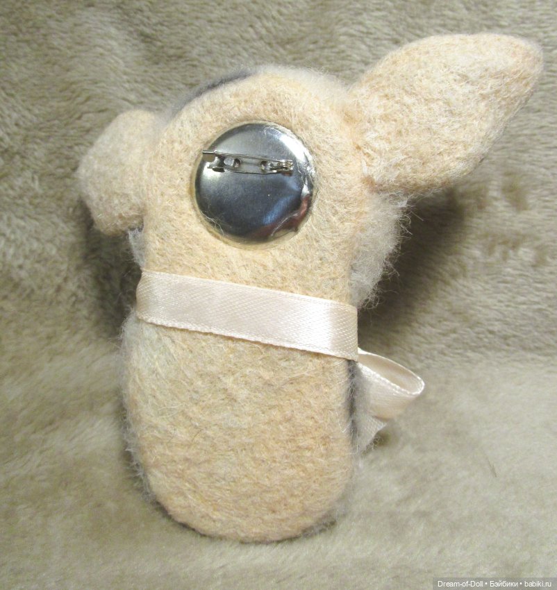 Брошь "Поросёнок" — Авторские игрушки (фото 2)