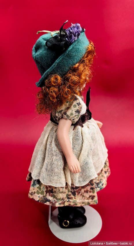 Фарфоровая кукла Печенька от Marilyn Selbee США OOAK (фото 7)