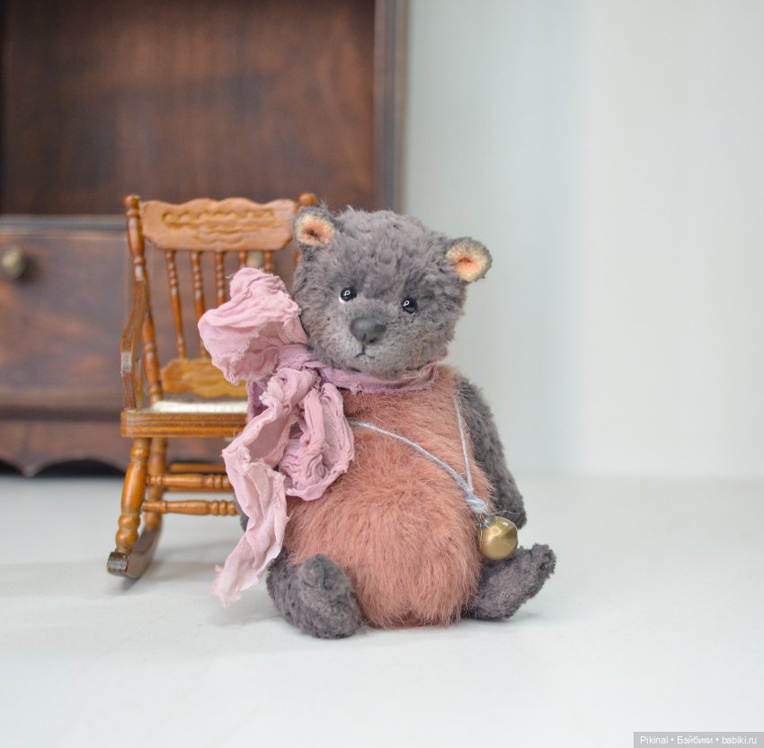 Мишка) — Авторские игрушки (фото 3)