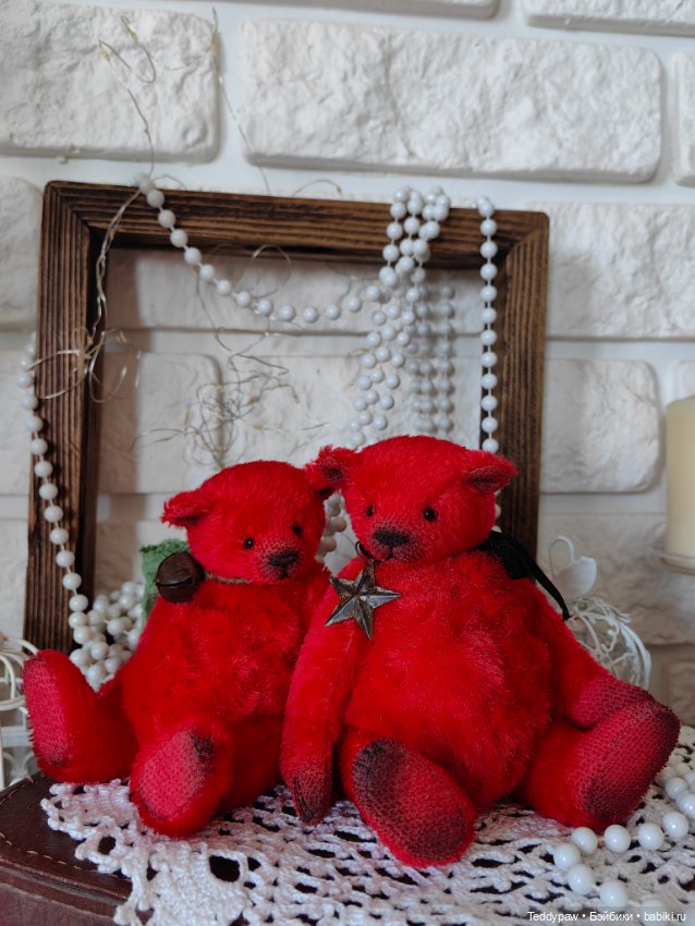 Мишка тедди — Авторские куклы (фото 6)