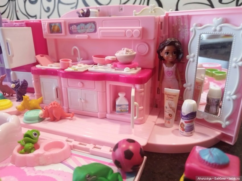 Сумочка домик с аксами и куколкой (фото 5)