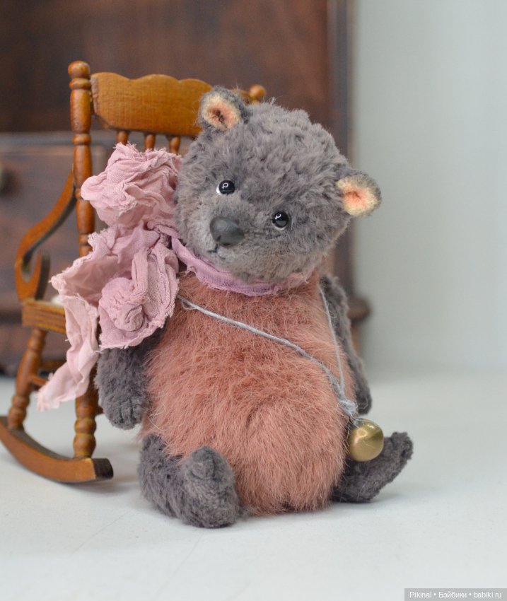 Мишка) — Авторские игрушки (фото 5)