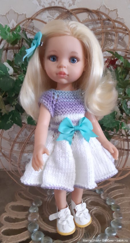 Платье для куклы Паола Рейн