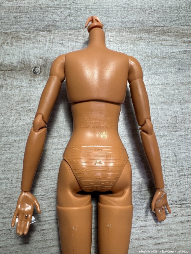 Тело Барби БМР 1959 Мбили (фото 8)