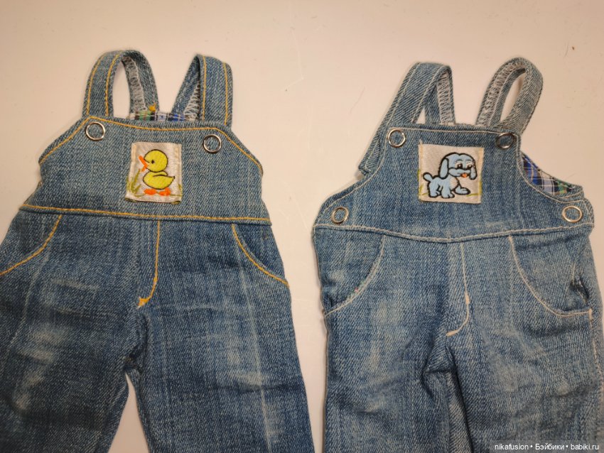 Джинсовый комбинезон для вихтеля и похожих (фото 5)