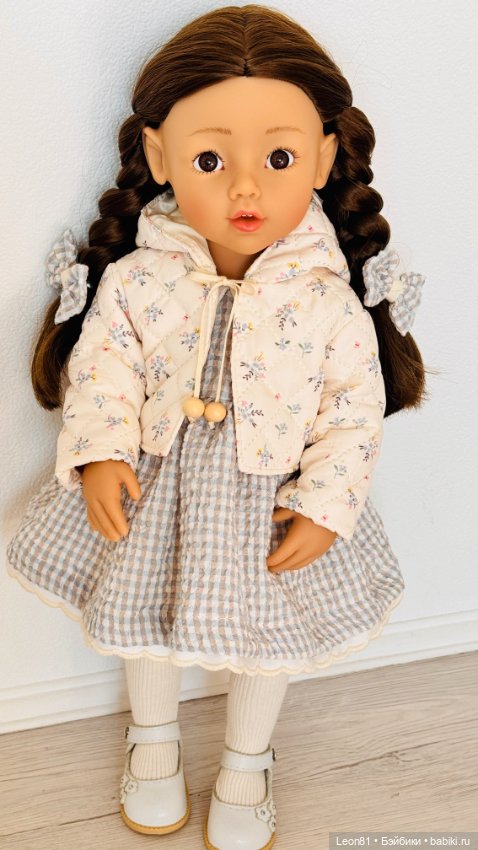 Прогулочный комплект для малышек little kidz 36 см (фото 7)