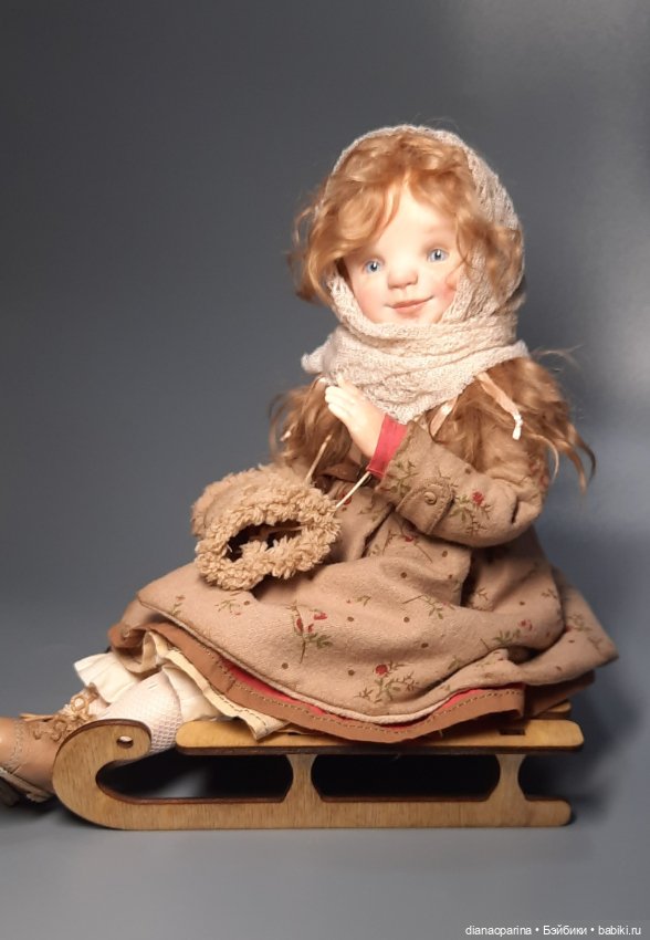 Кукла интерьерная. Маруся (фото 2)