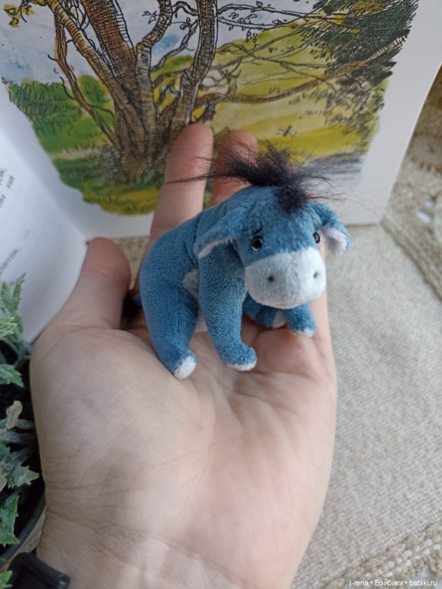 Маленький ослик Иа — Авторские игрушки (фото 3)