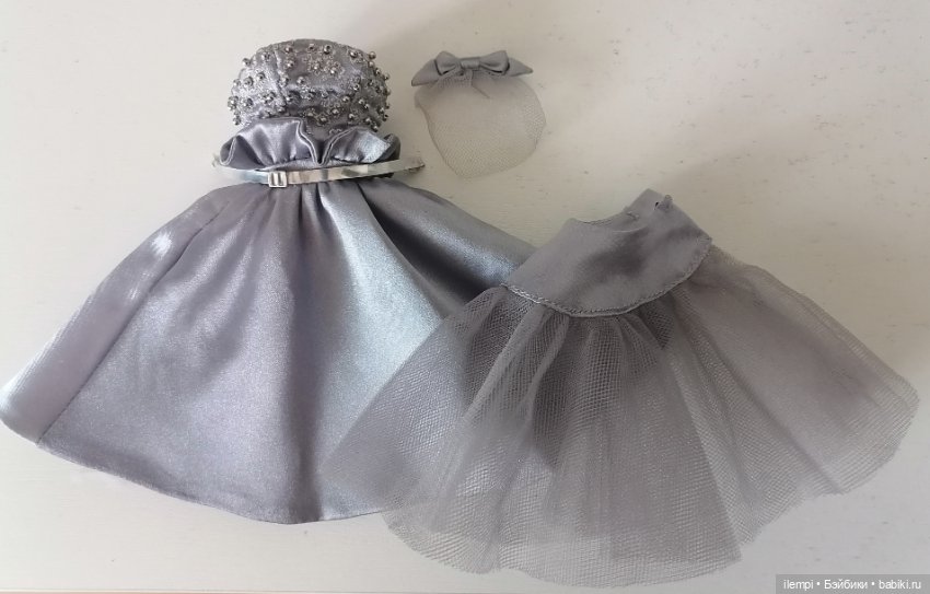 Платье poppy parker silver