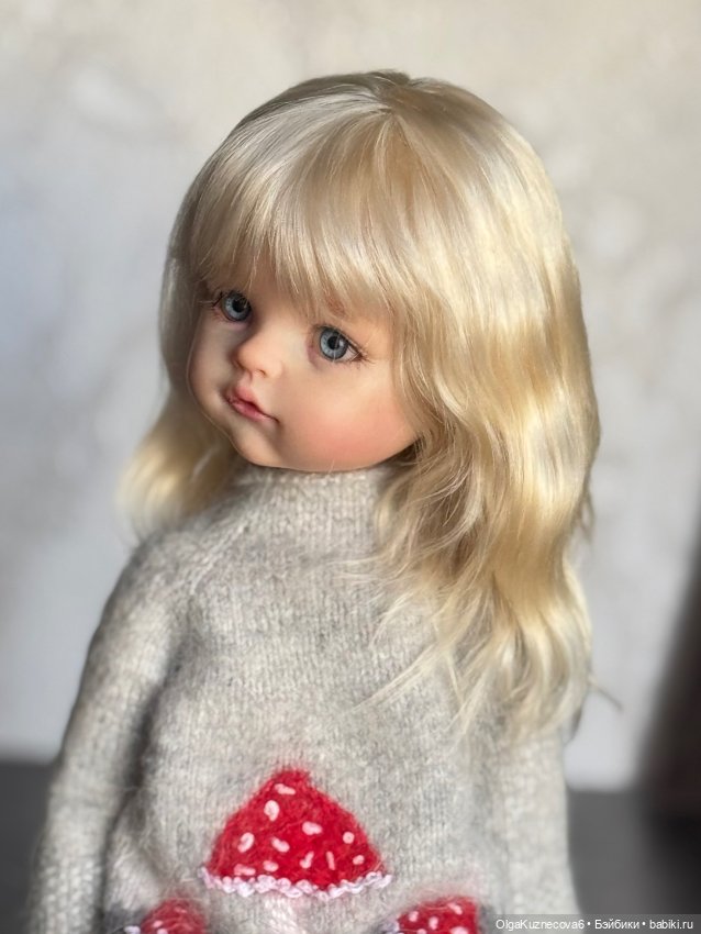 Парик для Паолы — Парики и волосы (мохер) для кукол (фото 2)