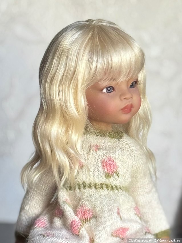 Парик для Паолы — Парики и волосы (мохер) для кукол (фото 4)