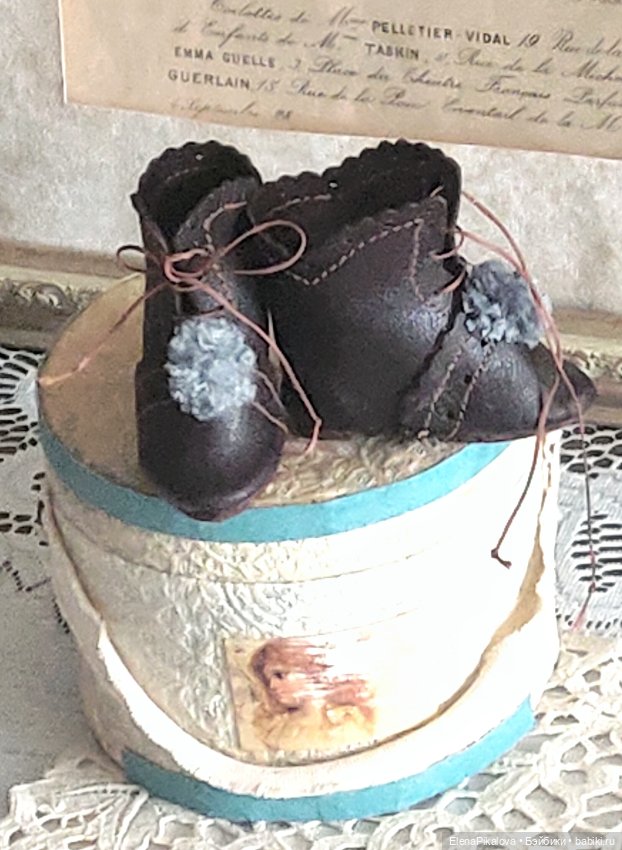 Туфли для антикварной куклы (фото 2)