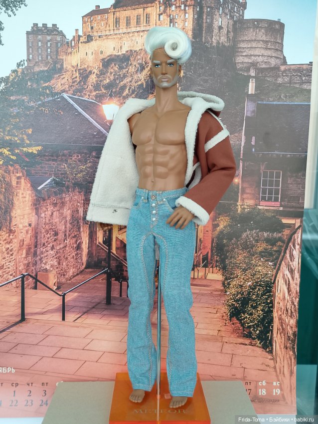 Одежда для Адониса Wordbox экшен БЖД реалистичные джинсы с ластовицей (фото 8)