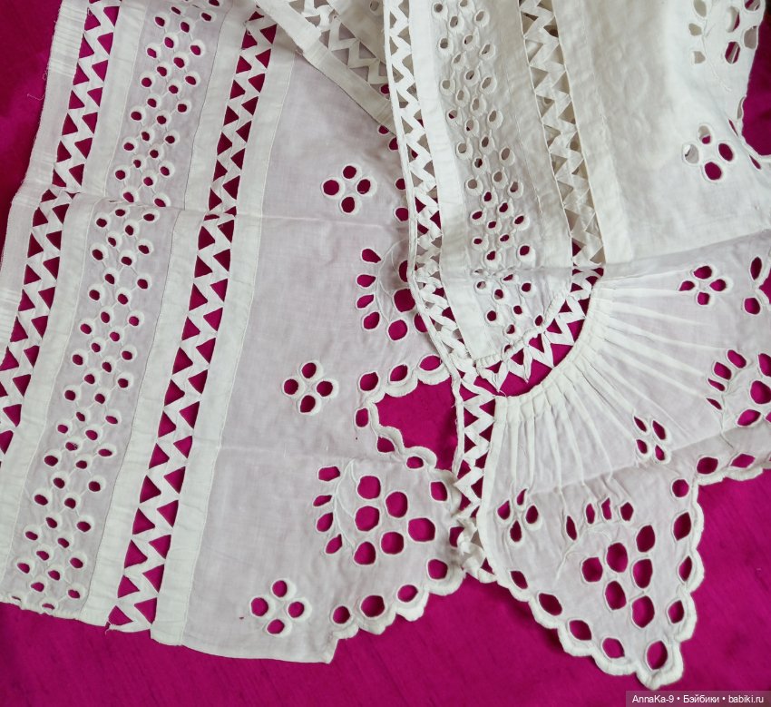 Антикварное ручное шитьё — Кружево (фото 9)