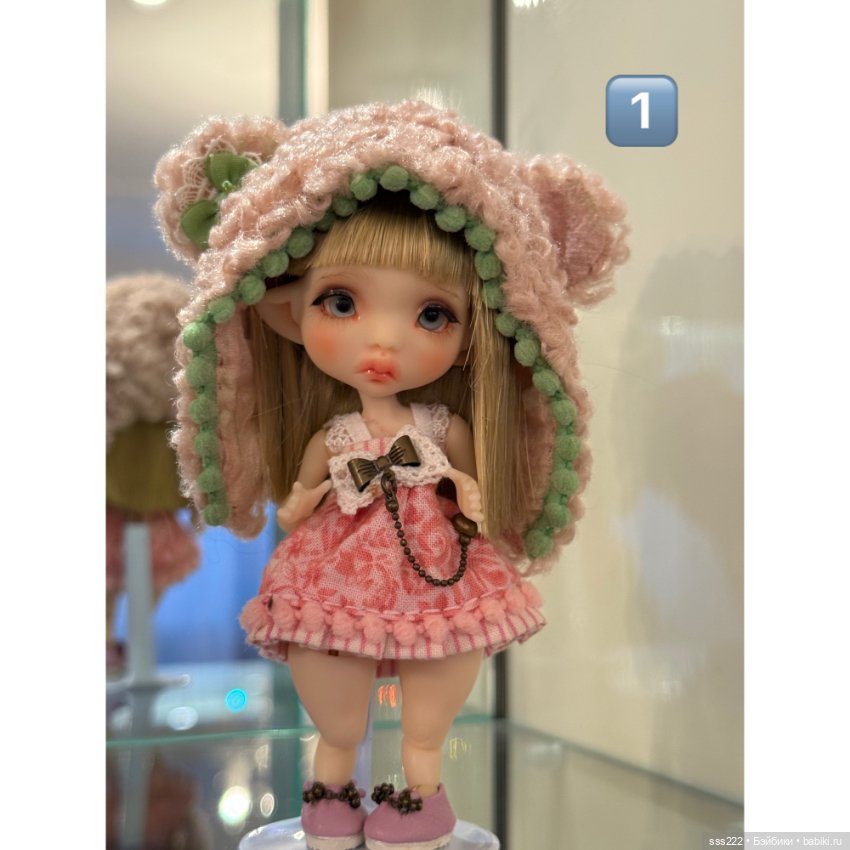 Шапочки для кукол — Одежда для BJD (фото 5)