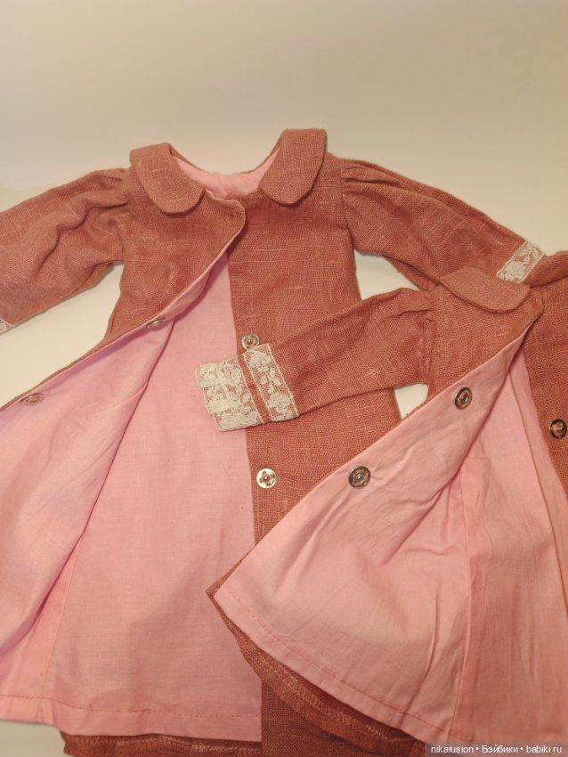 Платье фемели лук для сестричек, 45, 50-55 см (фото 7)