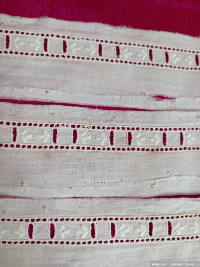 Антикварное ручное шитьё — Кружево (фото 7)