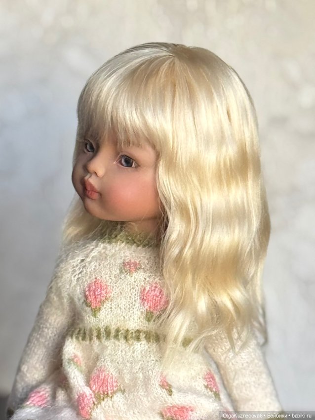 Парик для Паолы — Парики и волосы (мохер) для кукол (фото 5)