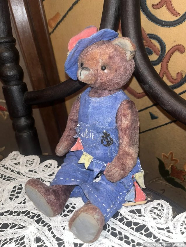Мишка Тедди в винтажном стиле (фото 5)