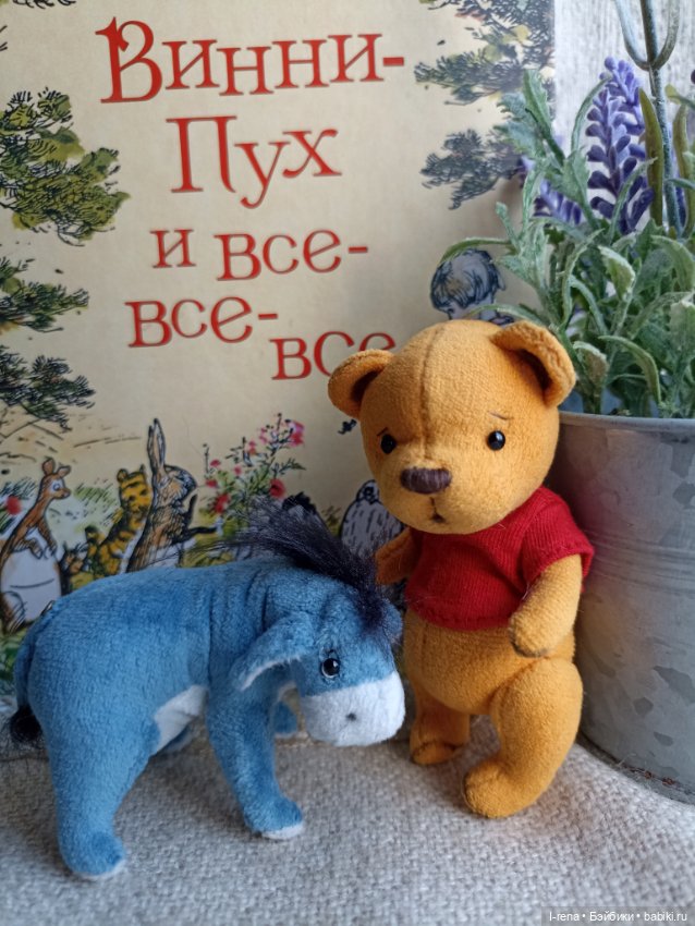 Маленький ослик Иа — Авторские игрушки (фото 4)