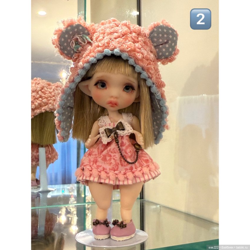 Шапочки для кукол — Одежда для BJD (фото 6)