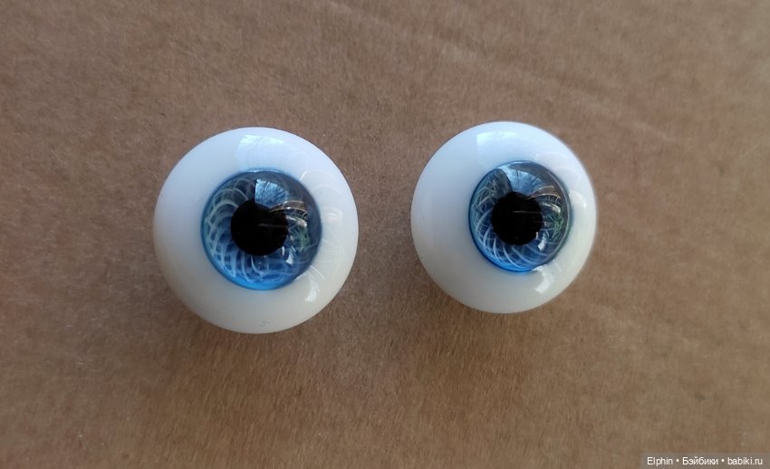 Красивые винтажные paperweight глаза с высокой линзой (фото 3)