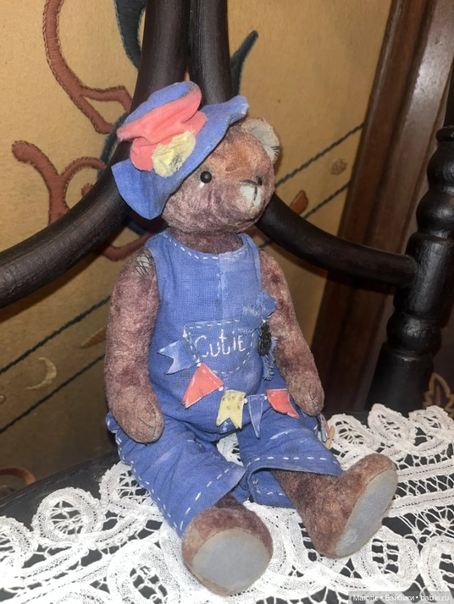 Мишка Тедди в винтажном стиле (фото 4)