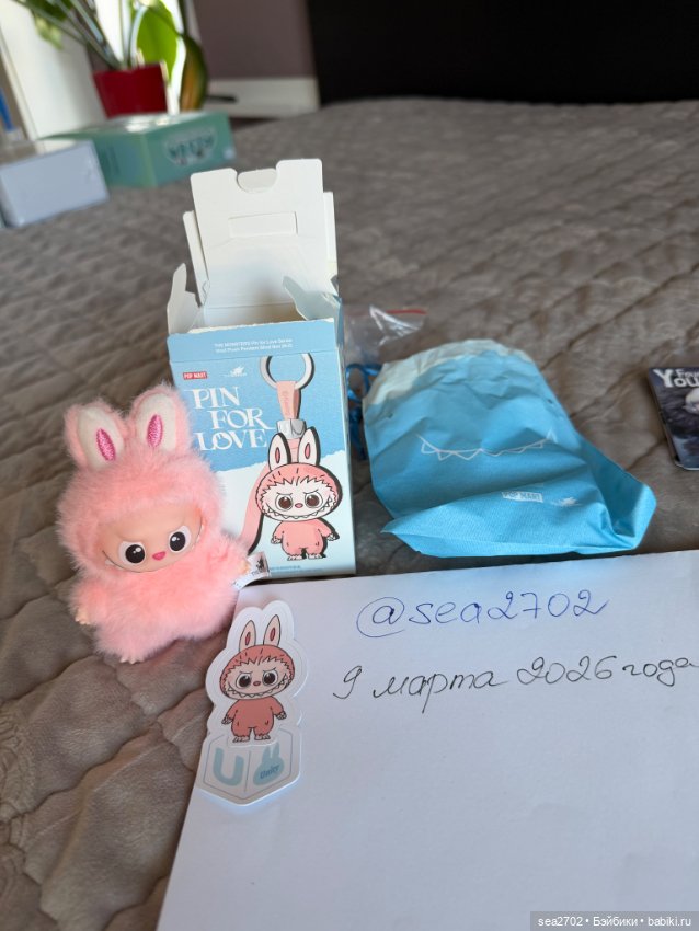 Labubu Pin for Love — Коллекционные фигурки (фото 6)