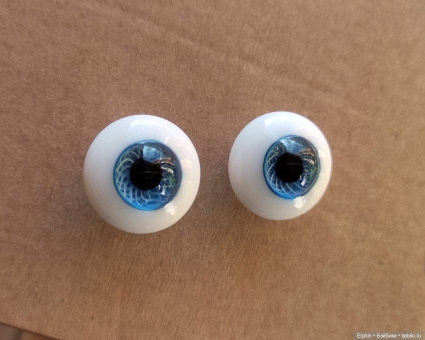 Красивые винтажные paperweight глаза с высокой линзой (фото 2)