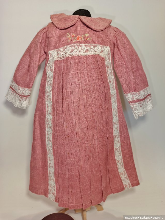 Платье фемели лук для сестричек, 45, 50-55 см (фото 2)