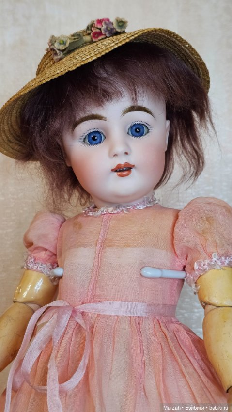 Редкая антикварная кукла от Kestner 160 dep, рост 42,5см (фото 2)