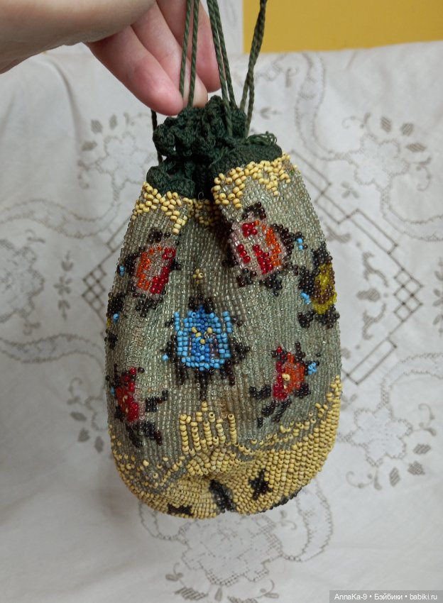 Антикварные сумочки для mignonette и больших куколок (фото 10)