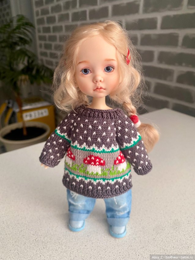 Кофточка оверсайз для Монст