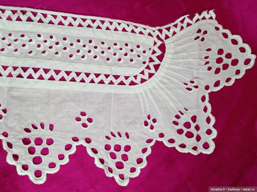 Антикварное ручное шитьё — Кружево