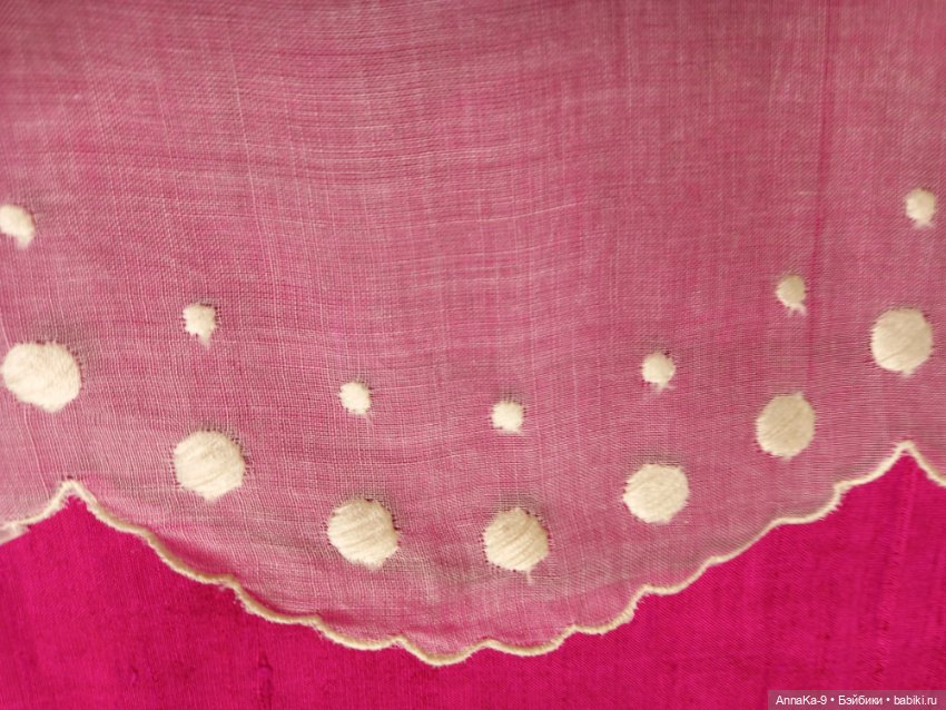 Антикварное кружево, шитьё на органзе (фото 5)